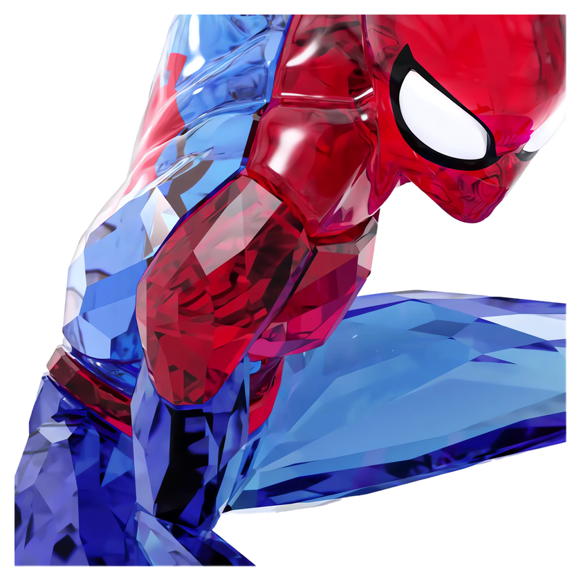 swarovski مجسم spider man من مجموعة marvel
