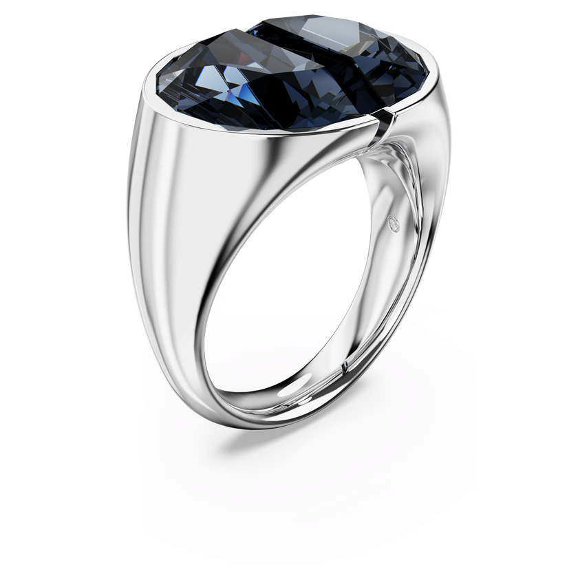 swarovski خاتم كوكتيل lucent، لون رمادي، طلاء روديوم
