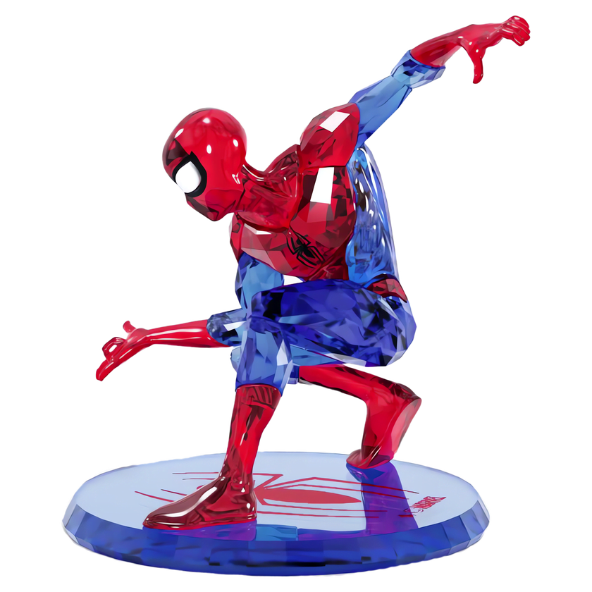 swarovski مجسم spider man من مجموعة marvel