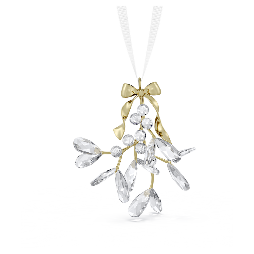 swarovski قطعة زينة holiday magic على شكل نبات الدبق