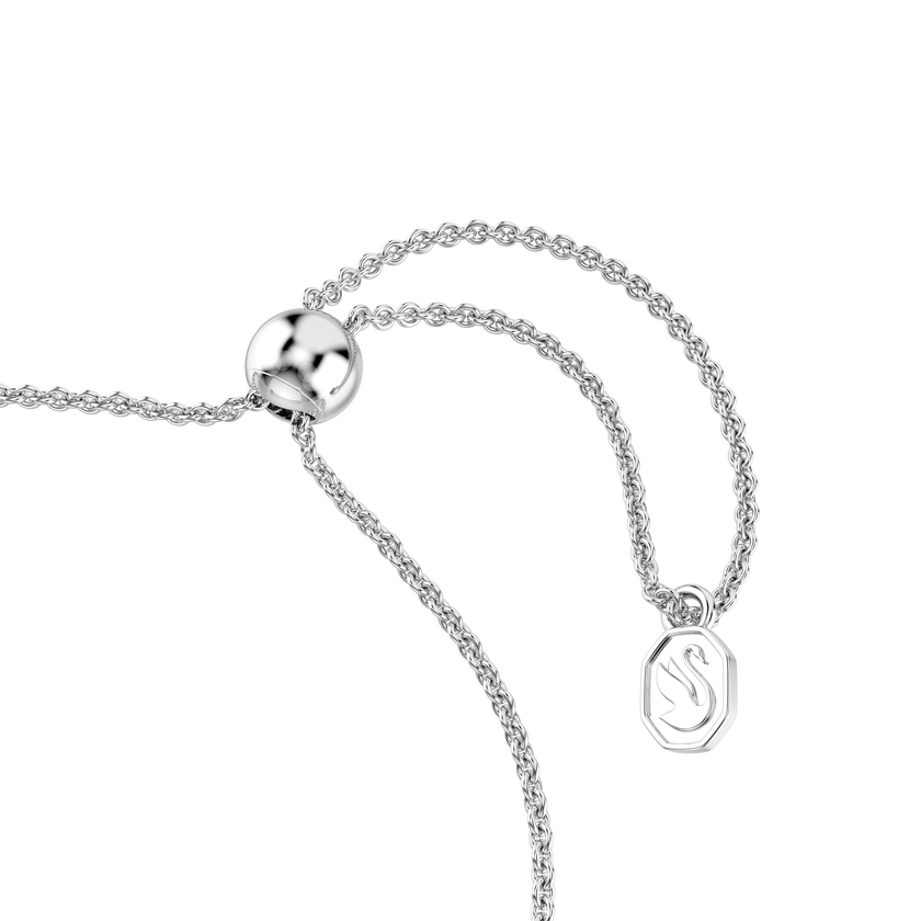 swarovski سوار idyllia، قطع متنوع، شكل سهم، لون أبيض، طلاء روديوم