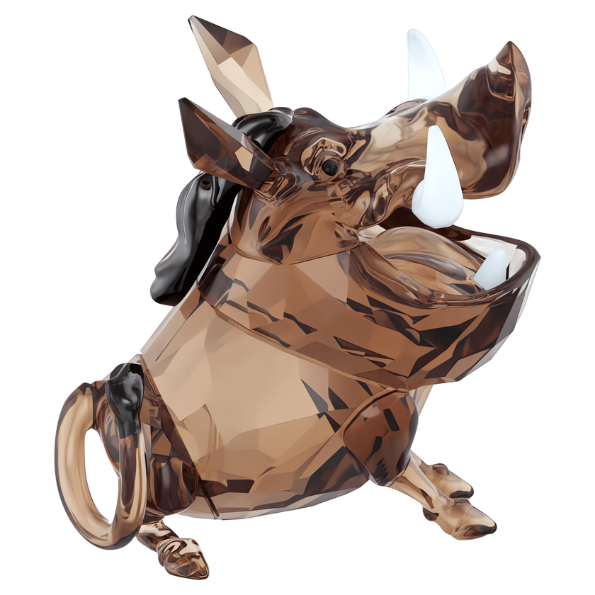 swarovski شخصية pumbaa من مجموعة the lion king