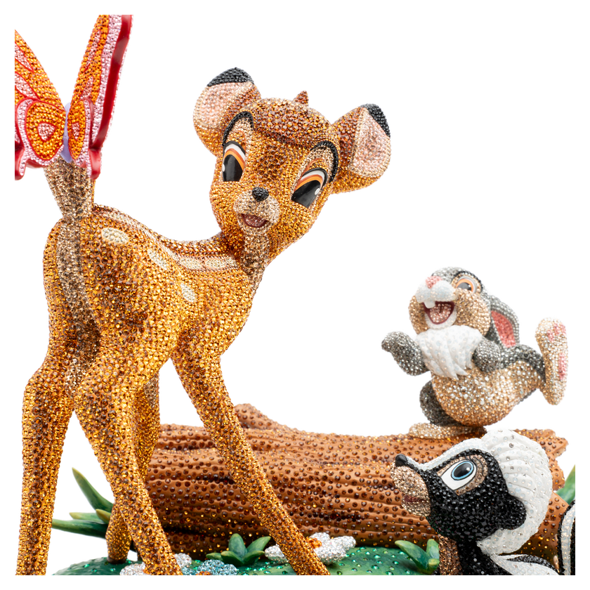 swarovski مجسم bambi and friends المحدود الإصدار من مجموعة disney classics