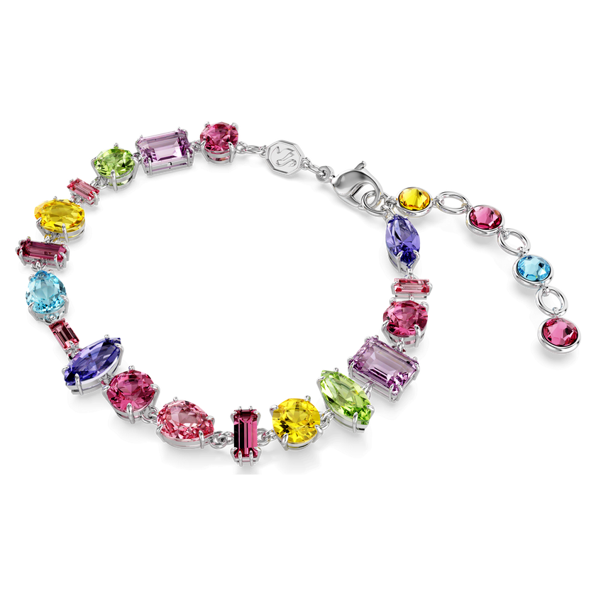 swarovski سوار gema، قطع متنوع، ألوان متعددة، طلاء روديوم