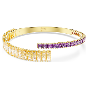 swarovski سوار matrix، قطع متنوع، ألوان متعددة، طلاء باللون الذهبي