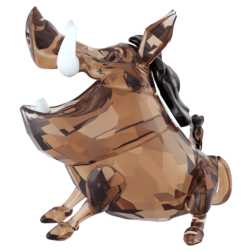 swarovski شخصية pumbaa من مجموعة the lion king